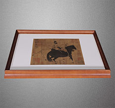 丹东市书画装裱配框服务案例